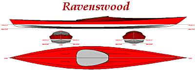 Ravenswood skin on frame kayak